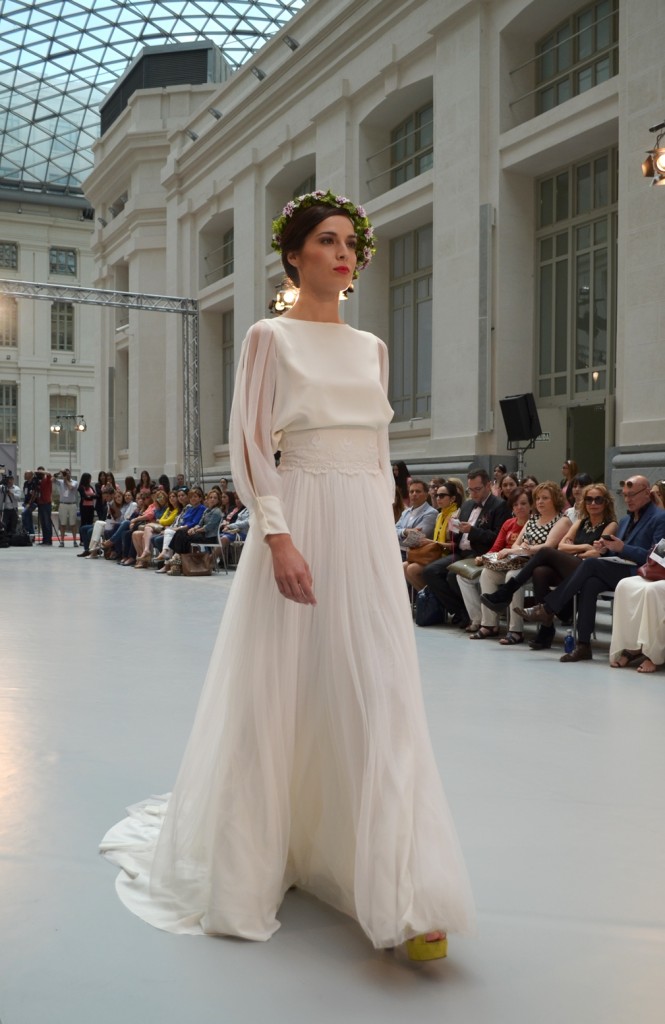 Diseños de  vestidos novia 2016 Eñena Rubio Pasarelas 2