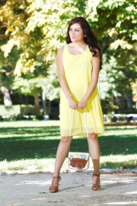 looks de verano vestido amarillo Duapara