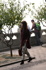 Entretenimiento streetstyle china